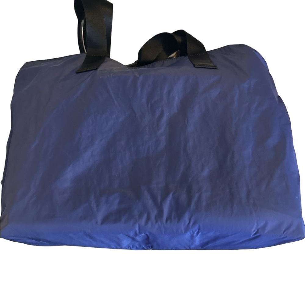 Karl Lagerfeld Paris Large Blue Tote Bag New with Tags Embellished NWT - Picture 7 of 11